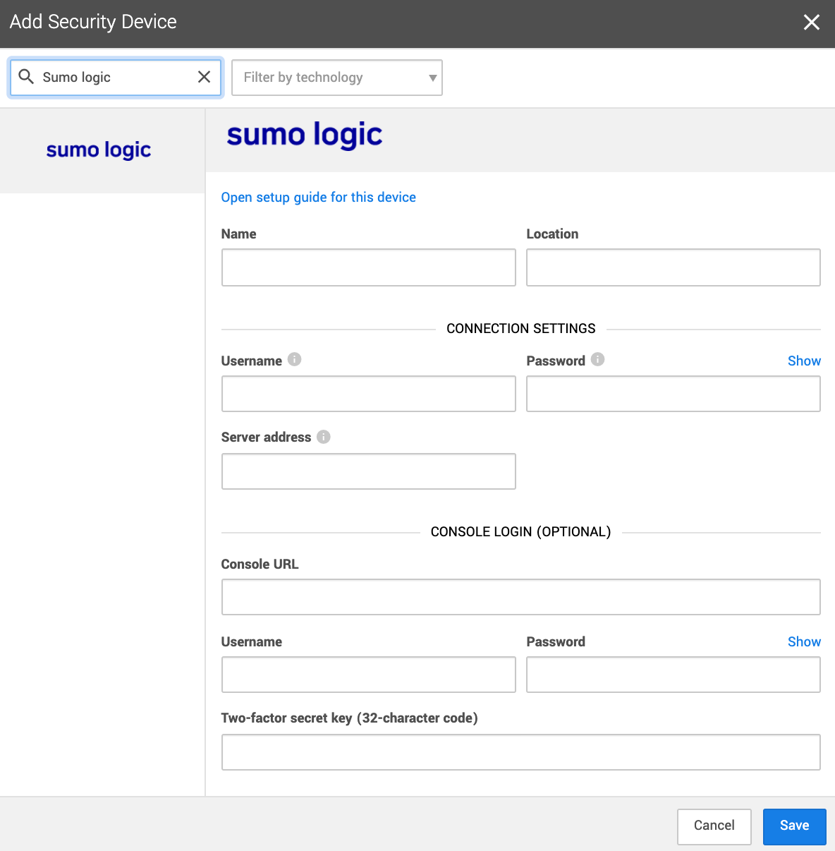 Sumo Logic getting started guide Expel Support Center